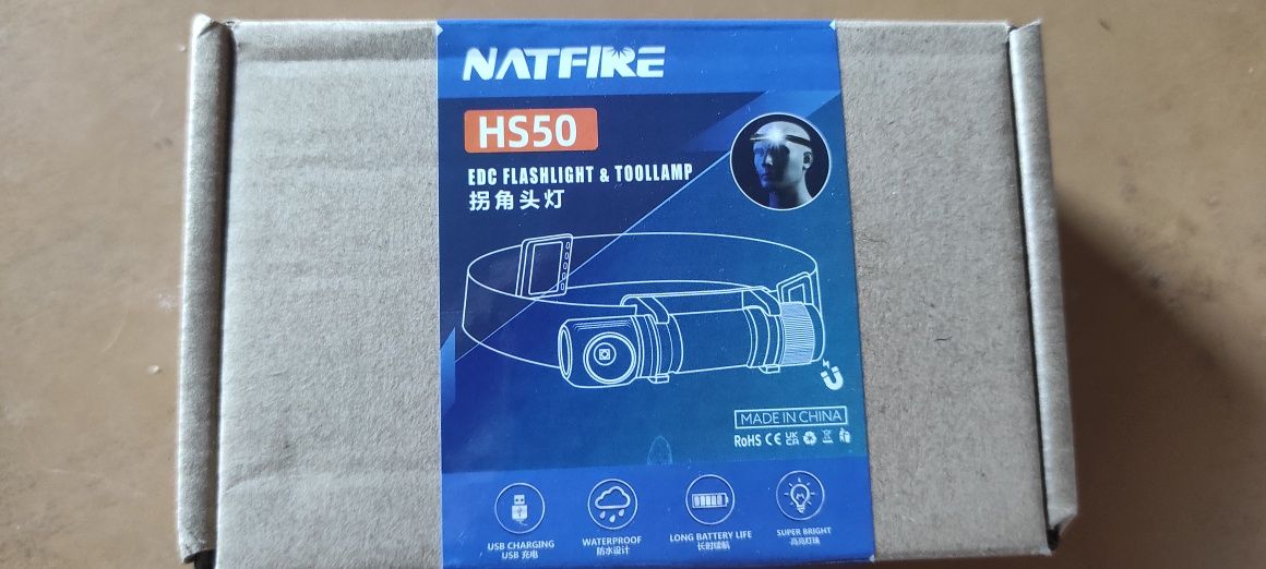 Sofirn HS10 Natfire Hs50 2700 4000 5000 з акумом