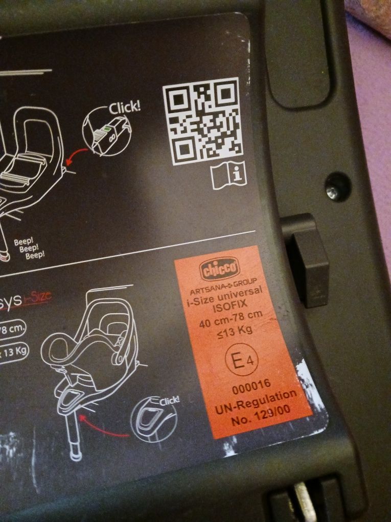 Isofix para coque