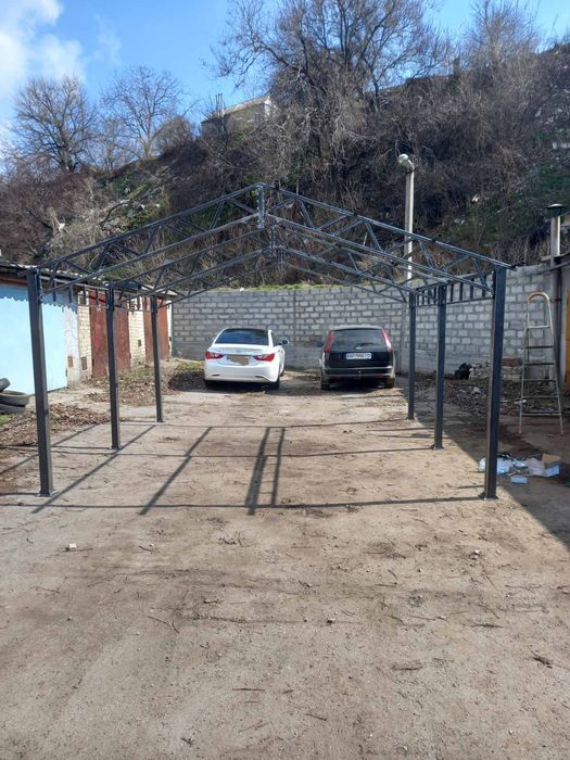 Модульный навес для авто 4*5