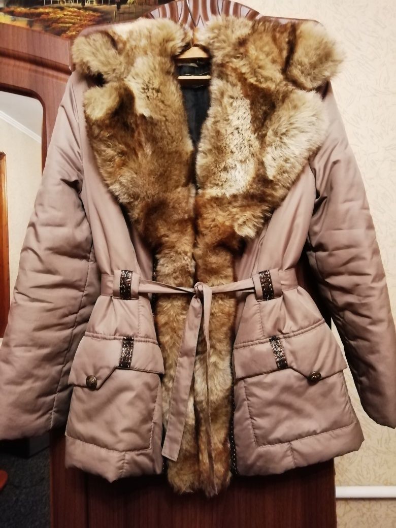 Женская меховая курточка