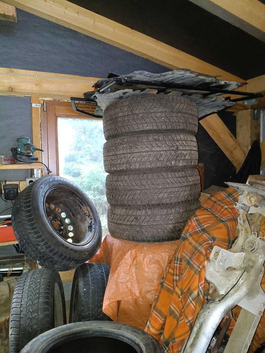 225/55r17 195/205/55 r16195/65r15  zimowe używane  kołaoponyfelgikolce