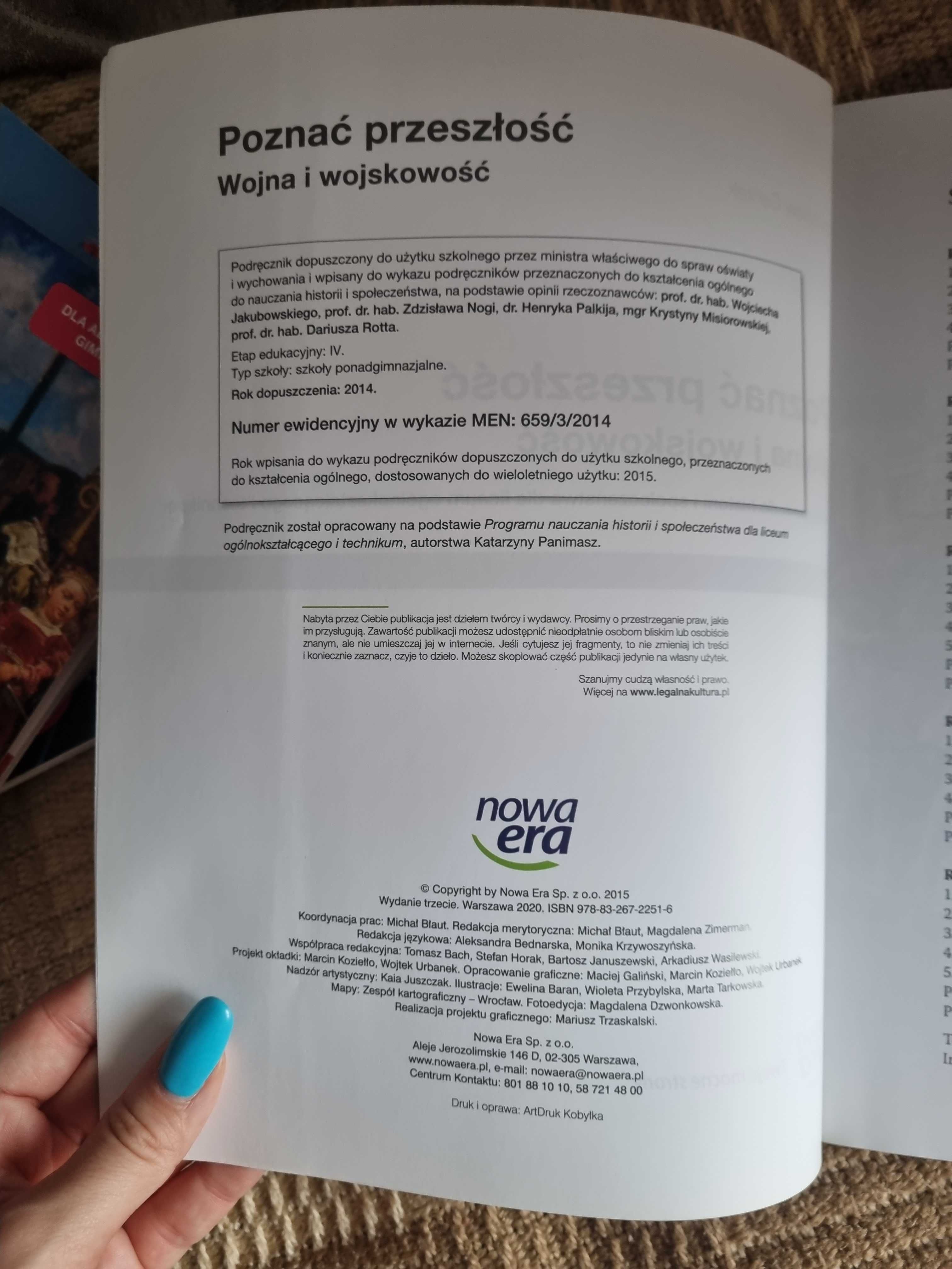 Podręcznik poznać przeszłość wojna I wojskowość