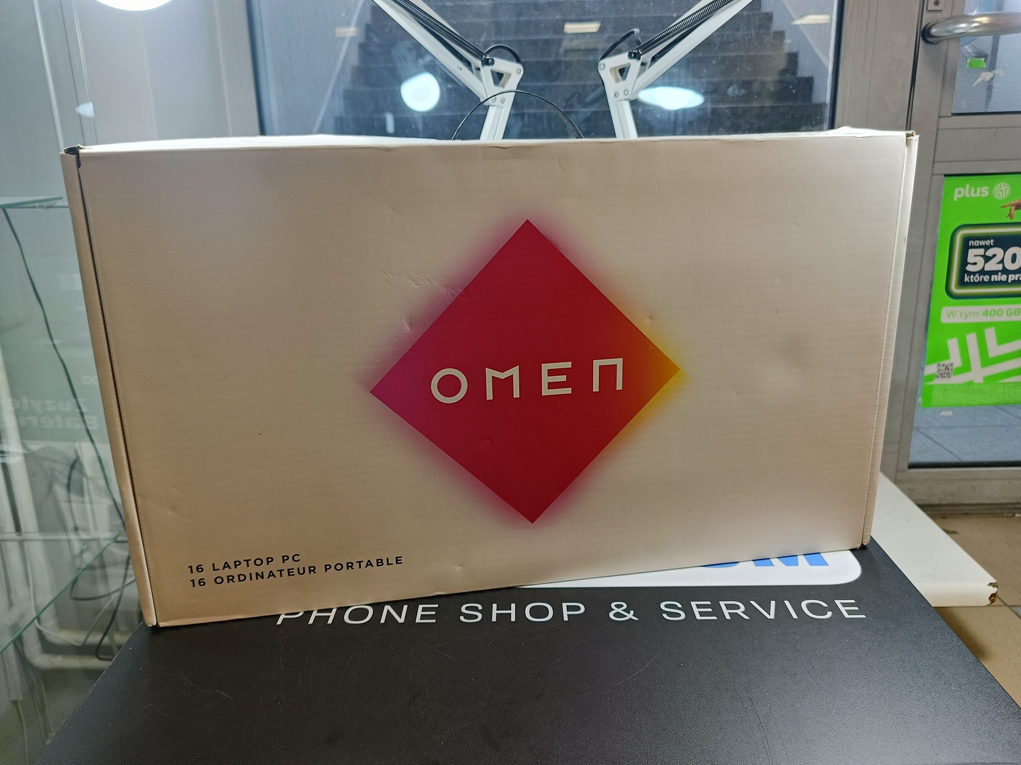 Sklep nowy laptop HP Omen 16-xd0003na Ryzen 7 7th  512gb 16gb RTX4050