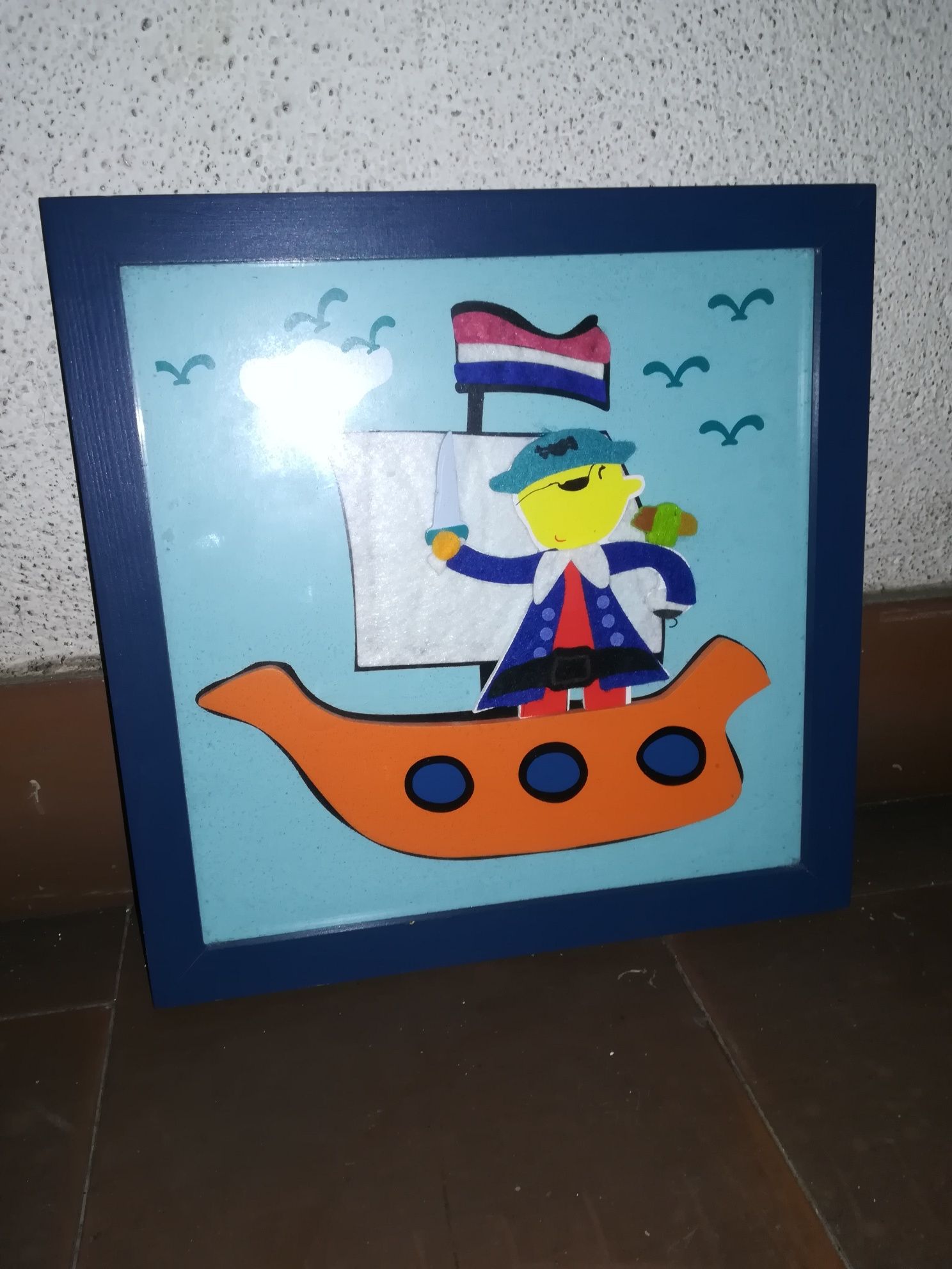 Quadro para quarto criança - Tema MAR