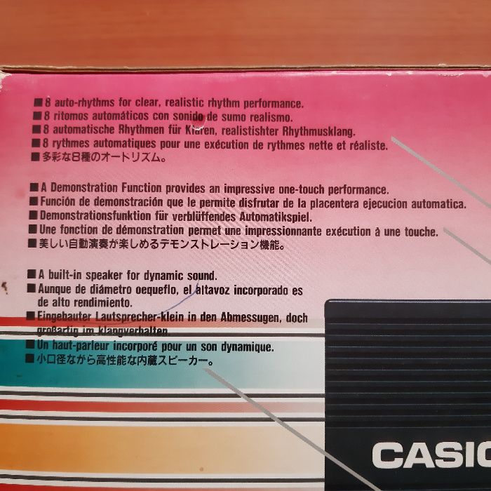 Teclado Casio PT - 100 ( Anos 80 )