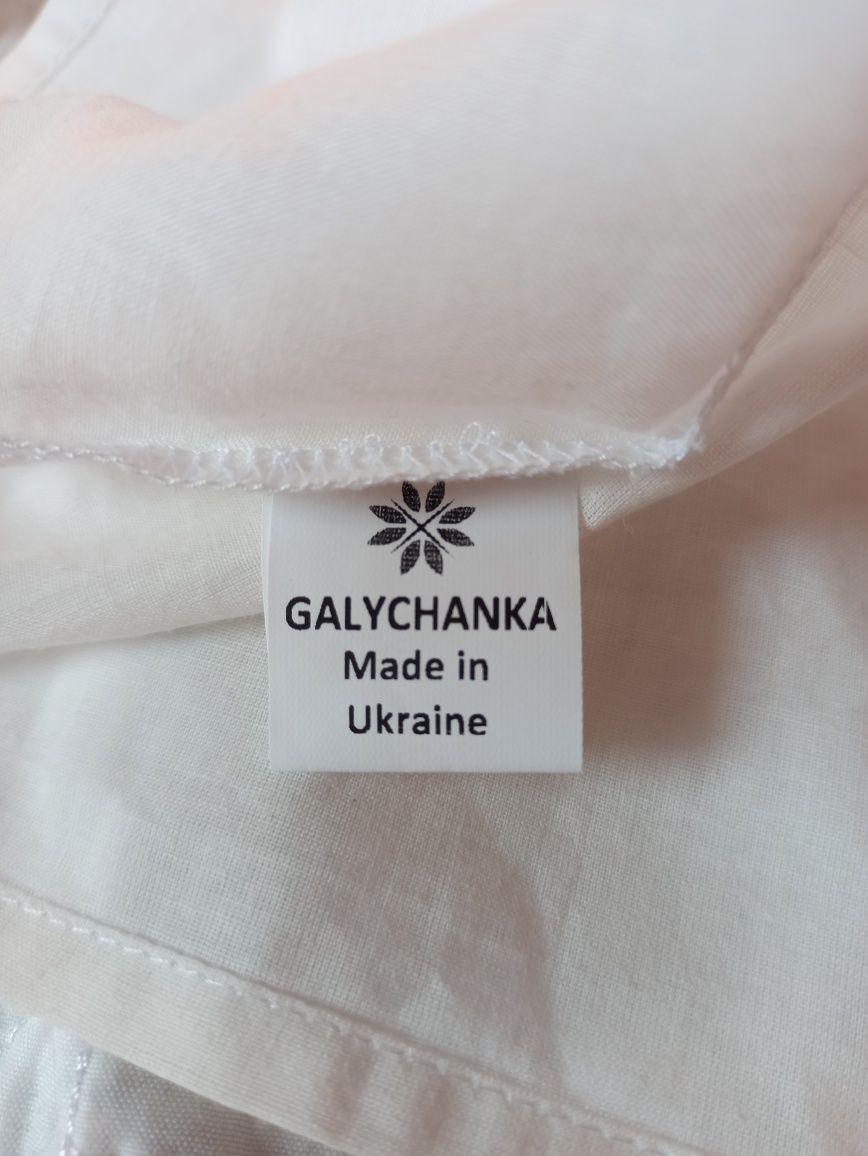 Ukraińska, bawełniana bluzka,  nowa, firmy Galychanka, haft ptaki, M