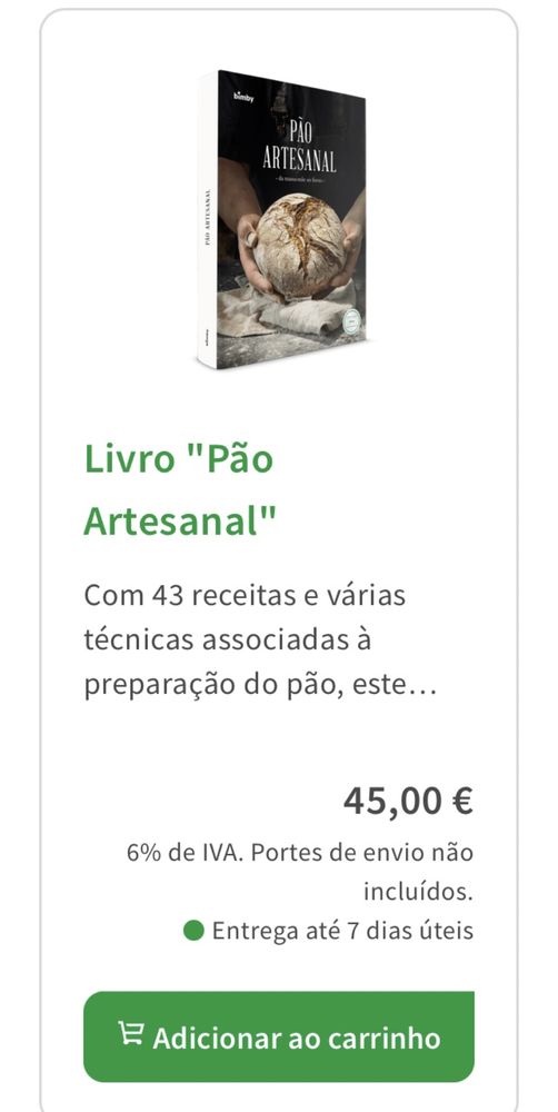 Bimby - pão artesanal