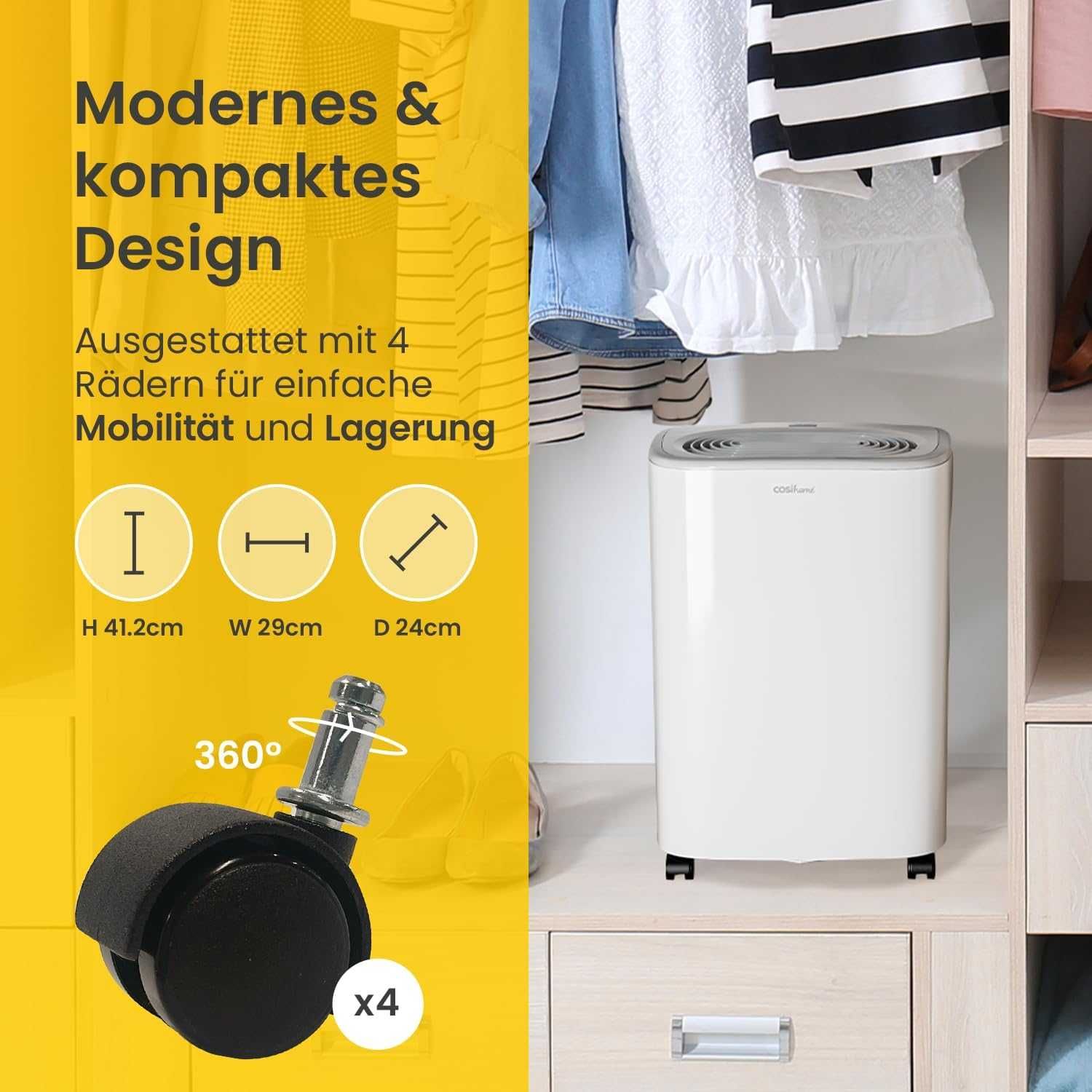 Nowy osuszacz powietrza / suszarka / elektryczny /12L/COSI HOME !A355!