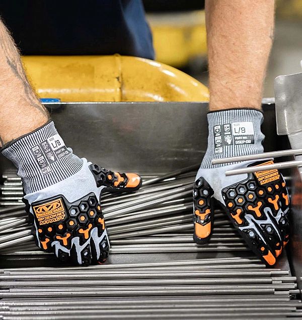 Rękawice Mechanix Speedknit M-Pact S5CP08 GREY (XL)