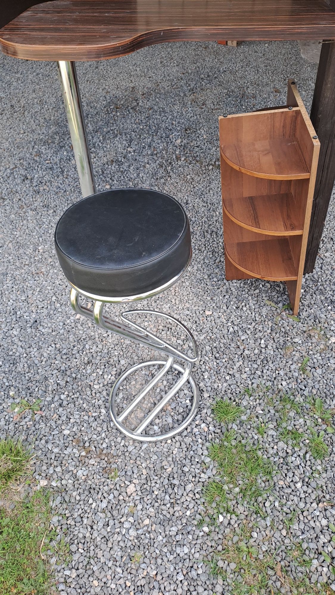 Meble barek w kształcie łezki 2 krzesła