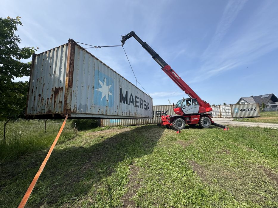 Magazyn Garaż Domek kontener morski 40HC