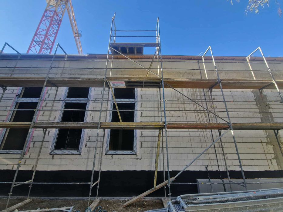 Wynajem rusztowania fasadowego, montaż/demontaż, transport