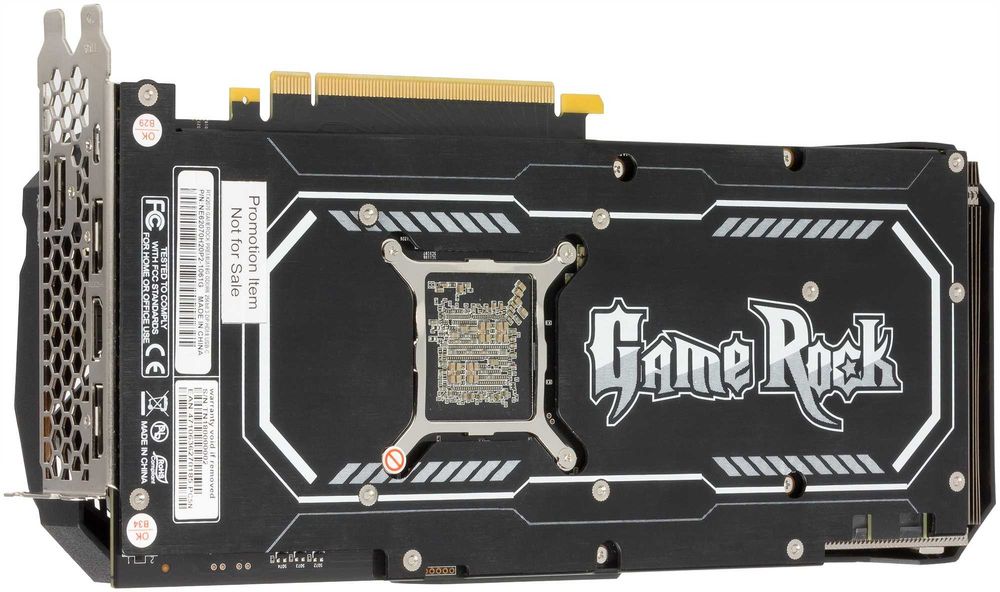 Видеокарта Palit GeForce RTX 2070 Super GameRock Premium 8GB 256-bit