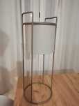 Vaso alto cinzento