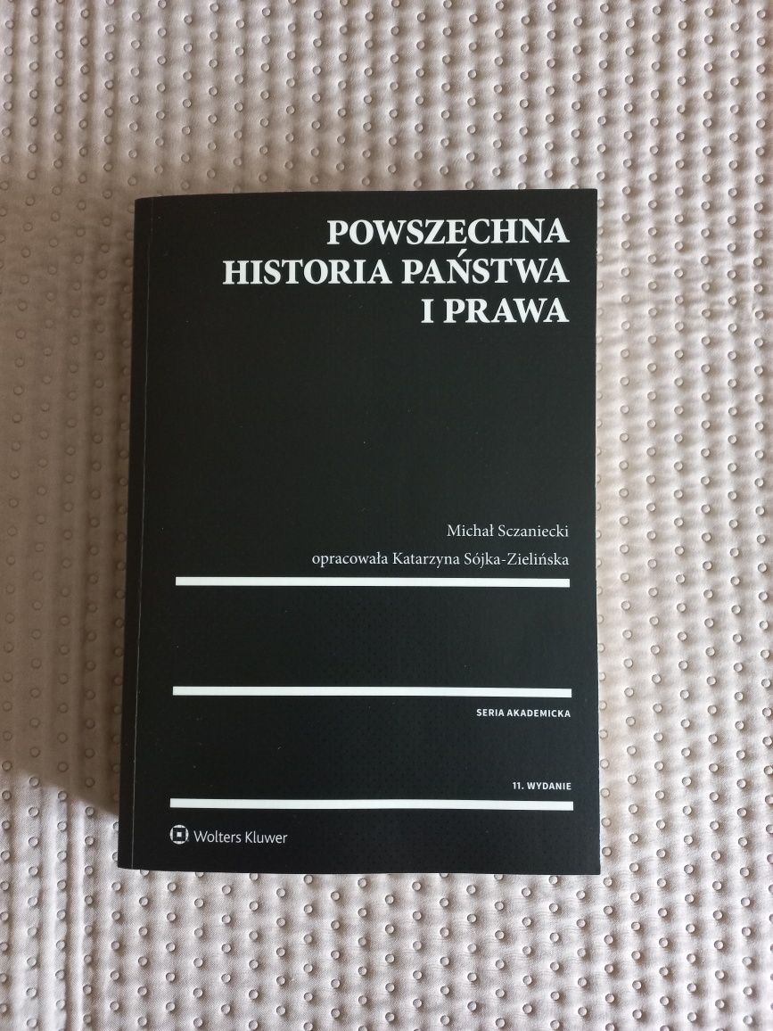Podręcznik "Powszechna Historia Państwa i Prawa"