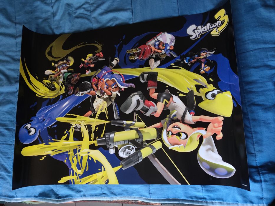 Posters oficiais da Nintendo