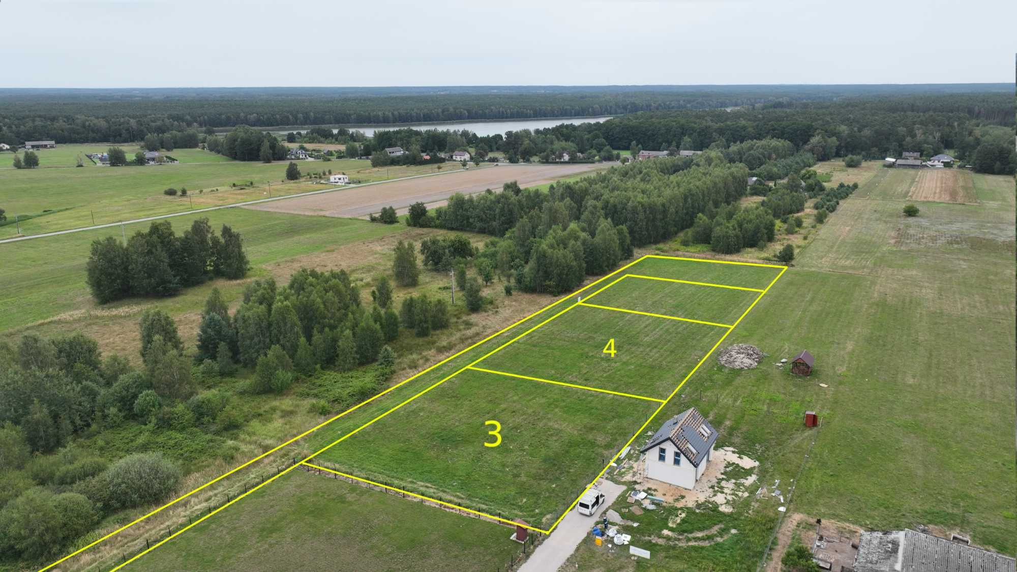 Działka budowlana Kluki - Osina -  WZ 1865m2