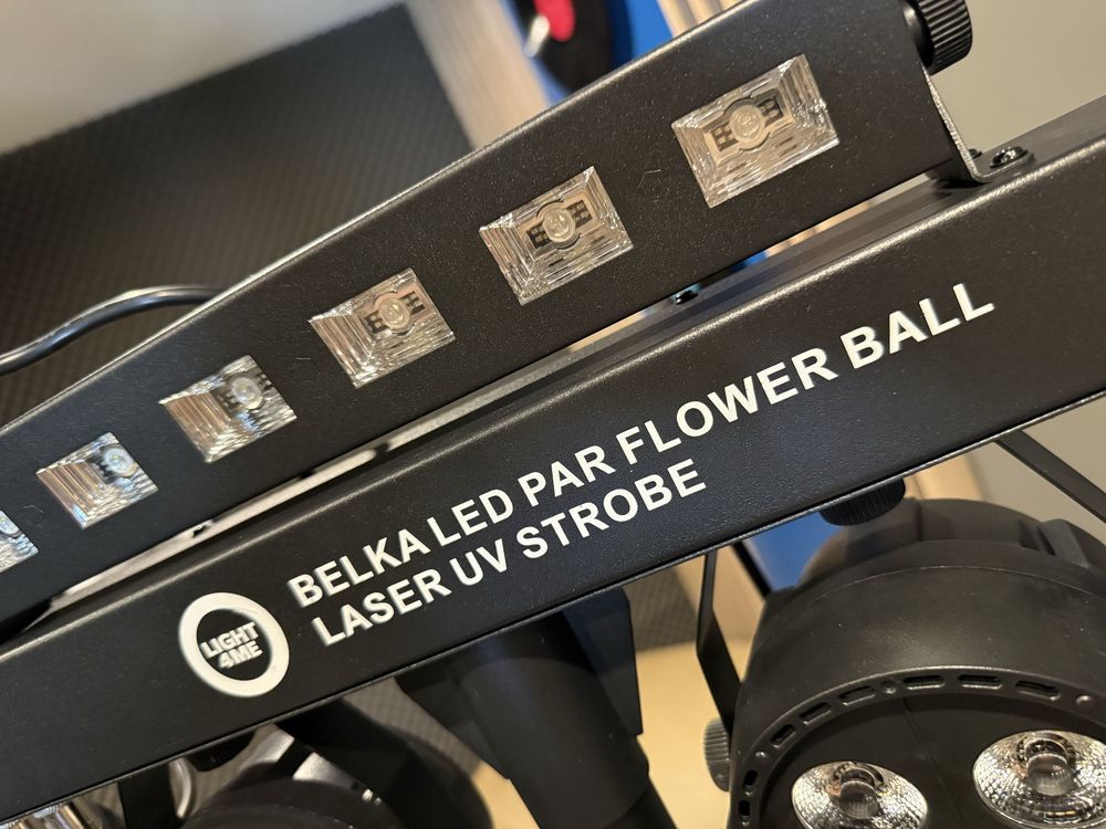 Belka Led Par Flower Bal laser uv strobe