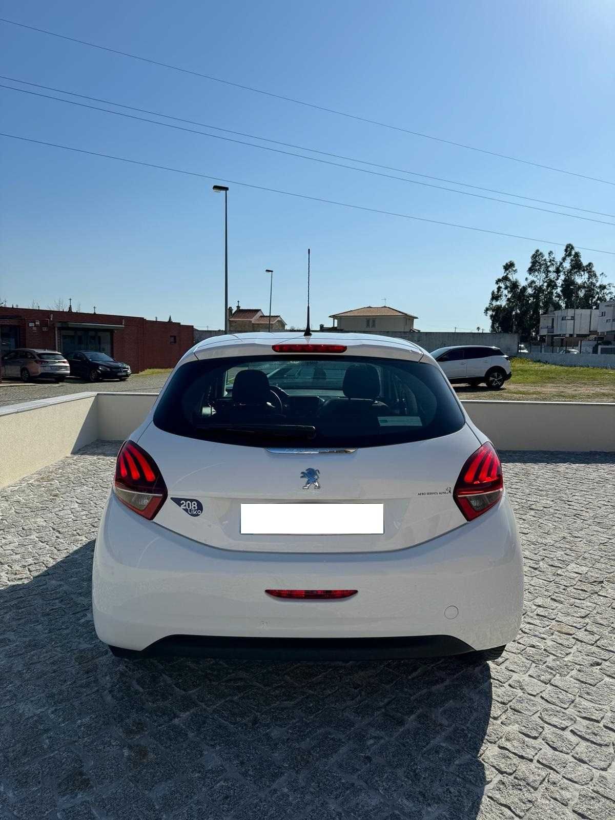 Peugeot 208 1.2 Like 89 mil km Assistido na marca