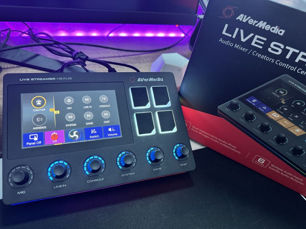 Аудіоінтерфейс AVerMedia Live Streamer NEXUS AX310