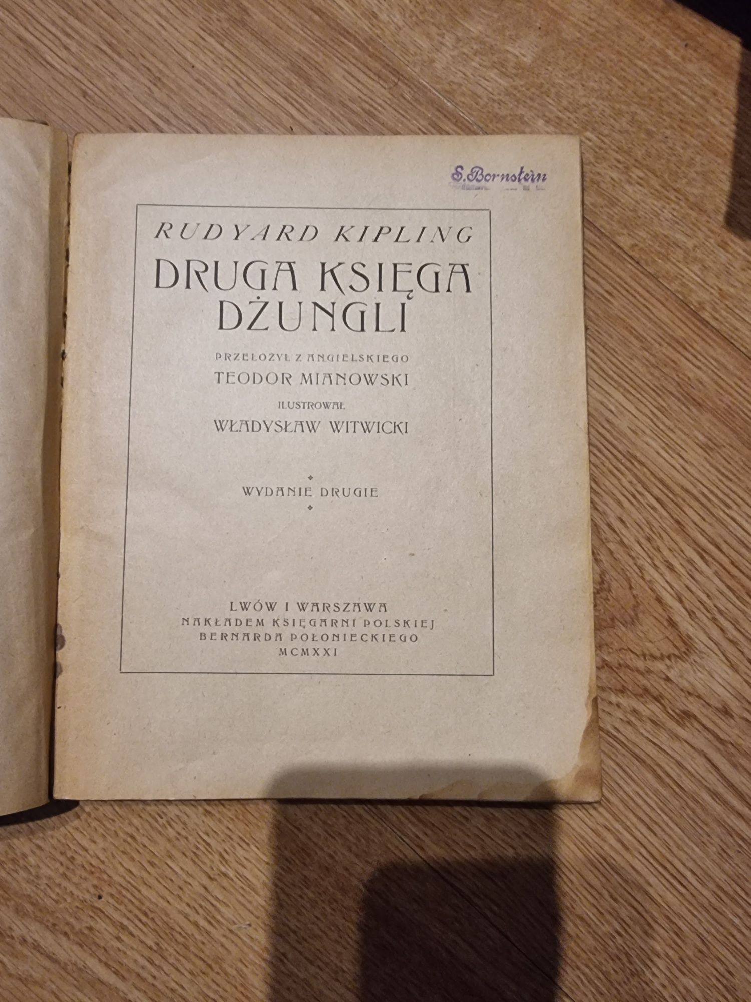 Rudyard Kipling Druga Ksiega Dzungli