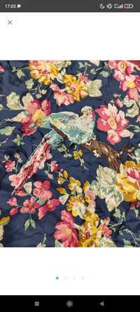 Натуральный шелк платок палантин шелковый шарф платок  птицы