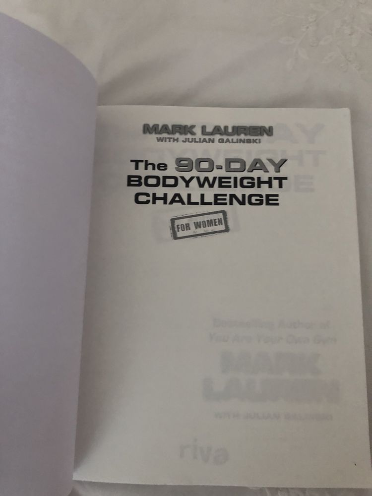 Livro bodyweight 90 day challlenge