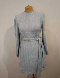 Szara sukienka sweterkowa Shein rozmiar 36