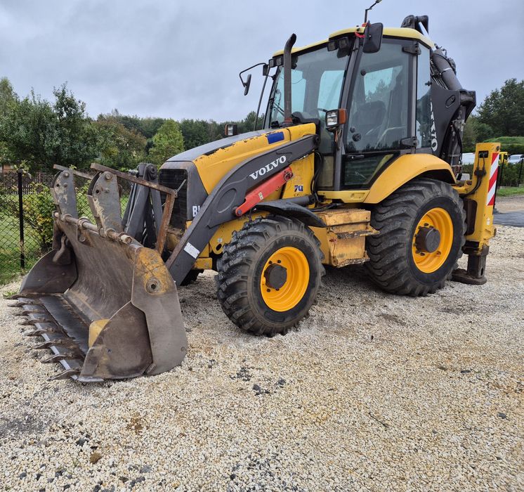 Koparko ładowarka volvo bl71 cat 428 jcb 3cx