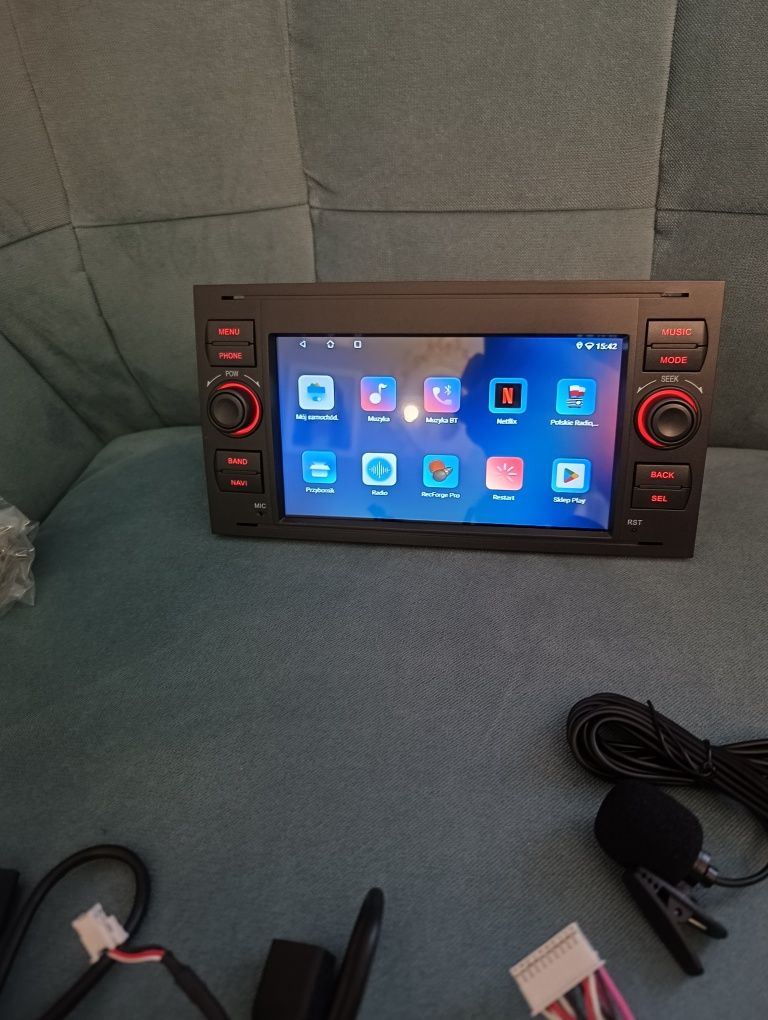 Radio Android 12 Touareg Transporter T5 Multivan kamera Android Auto