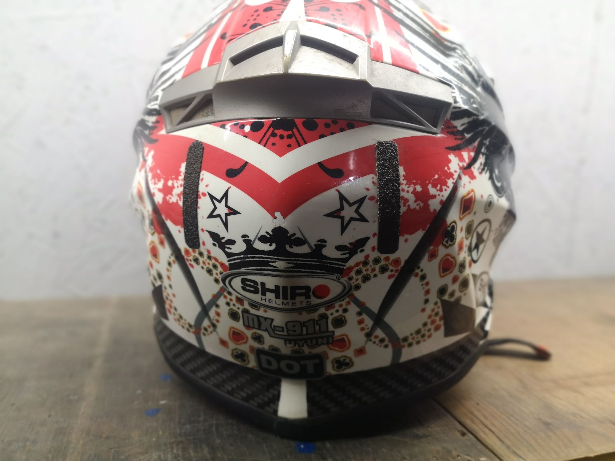 Мотошолом Shiro MX-911. Шлем для ендуро.