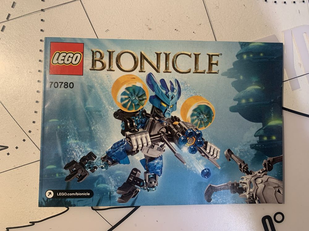 lego bionicle obrońca wody 70780