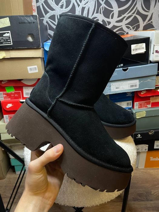 Черевики UGG Classic Short New Heights. Оригінал! Розмір 38.