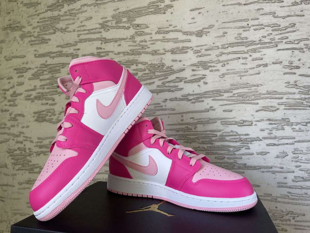 Nike Air Jordan 1 Mid Fierce Pink Barbie 38.5 *NOWE*