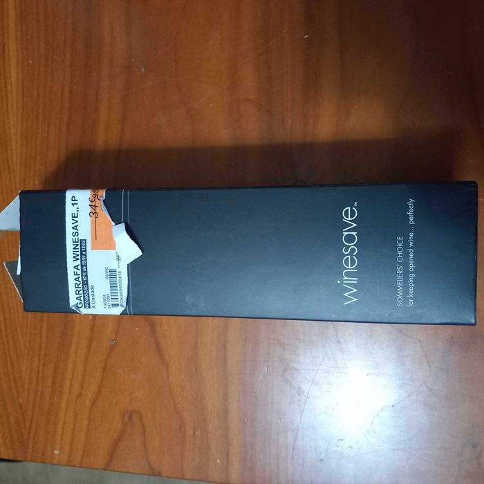 Winesaver. Selador de vinho