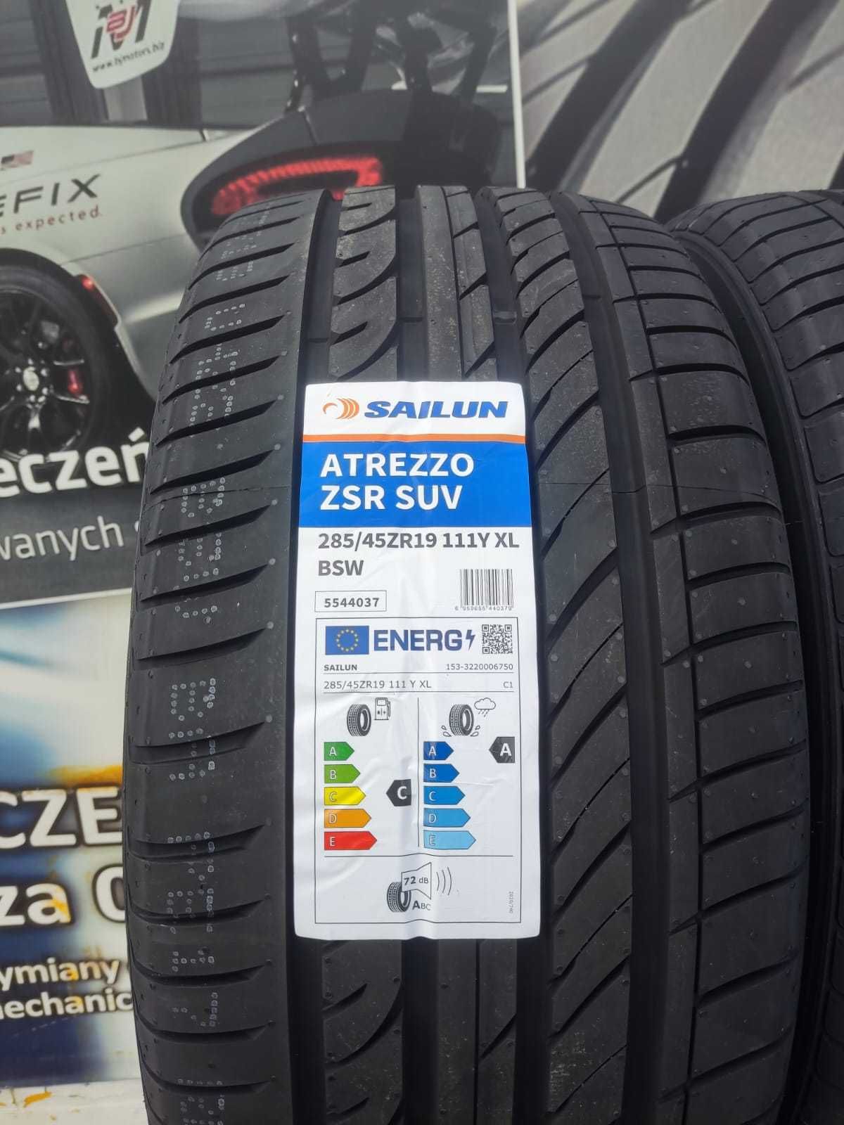 4x Opona Sailun L285/45 ZR19 255/50 R19 Atrezzo ZSR Bmw X5