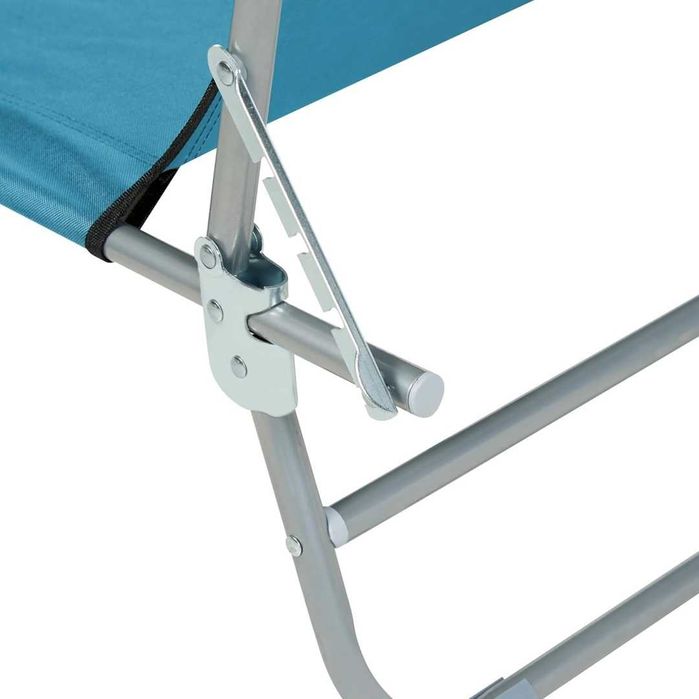 Nowy leżak ogrodowy Beliani FOLIGNO z daszkiem – idealny na lato!