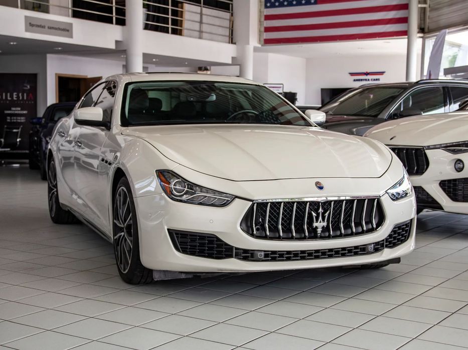 Maserati Ghibli SQ4 Skóra Navi PL Szyberdach Harman/Kardon Akt Wydech Nowe opony FV23%
