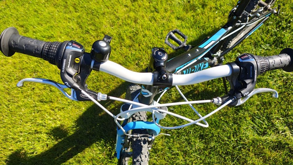 Rower Unibike Roxi 24 niebiesko-czarny SUPER STAN