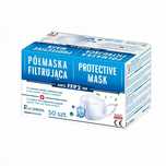 Adeste - 50 białych masek Ffp2 z certyfikatem Ce