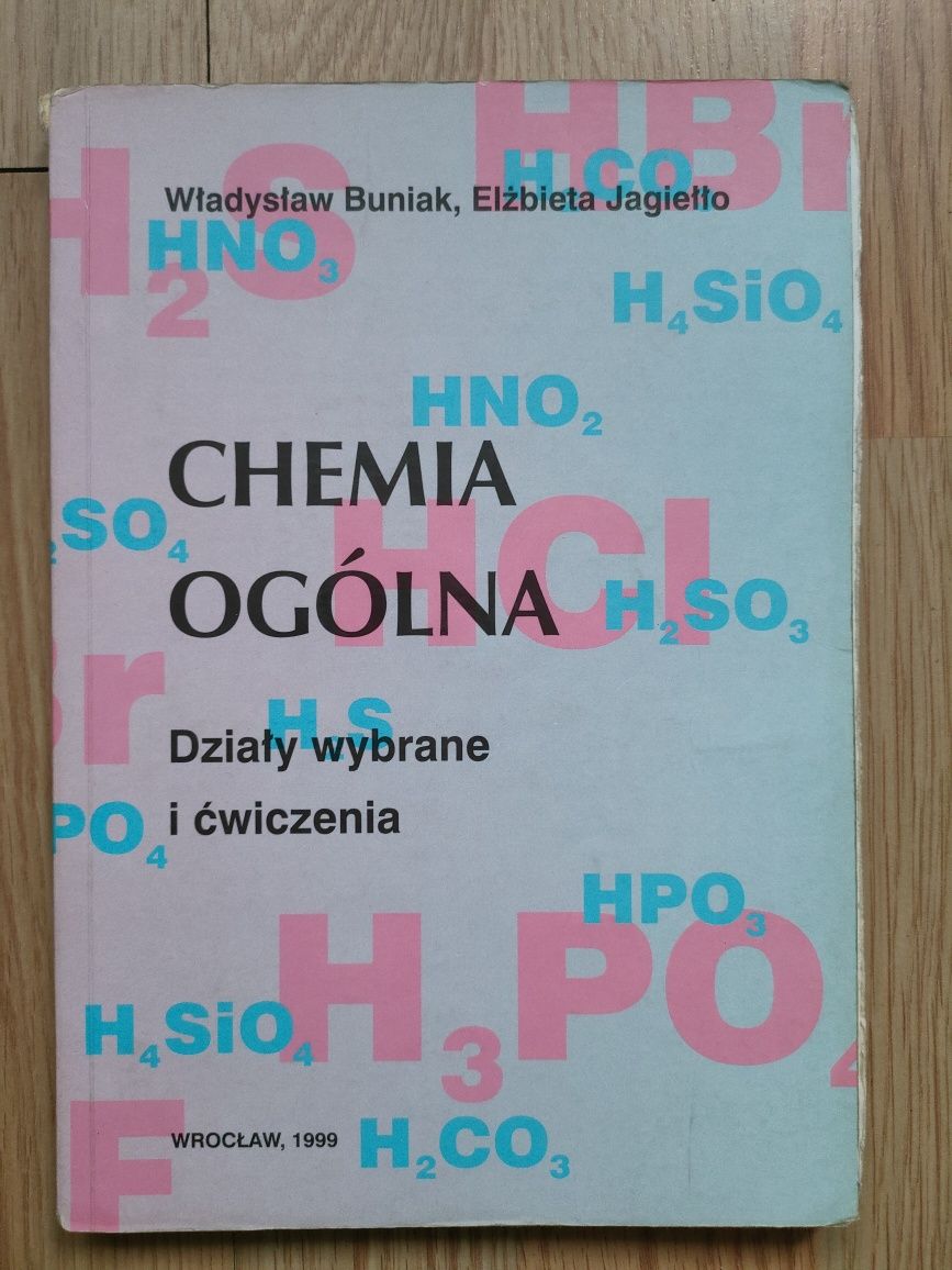 Chemia ogólna działy wybrane i ćwiczenia