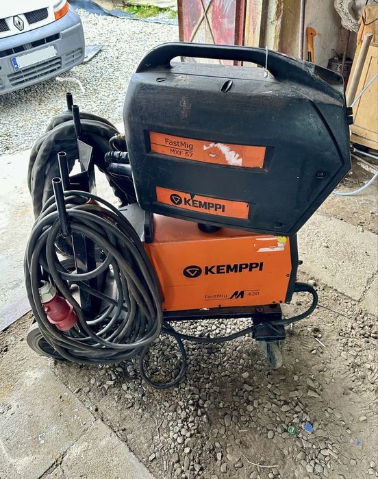 Spawarka KEMPPI FastMig 420 + MXF 67 pełen komplet