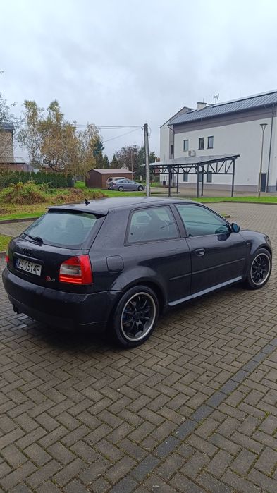 Audi S3 1.8T+LPG 240 HP Quattro 4x4 6 biegów Czarna Ładna