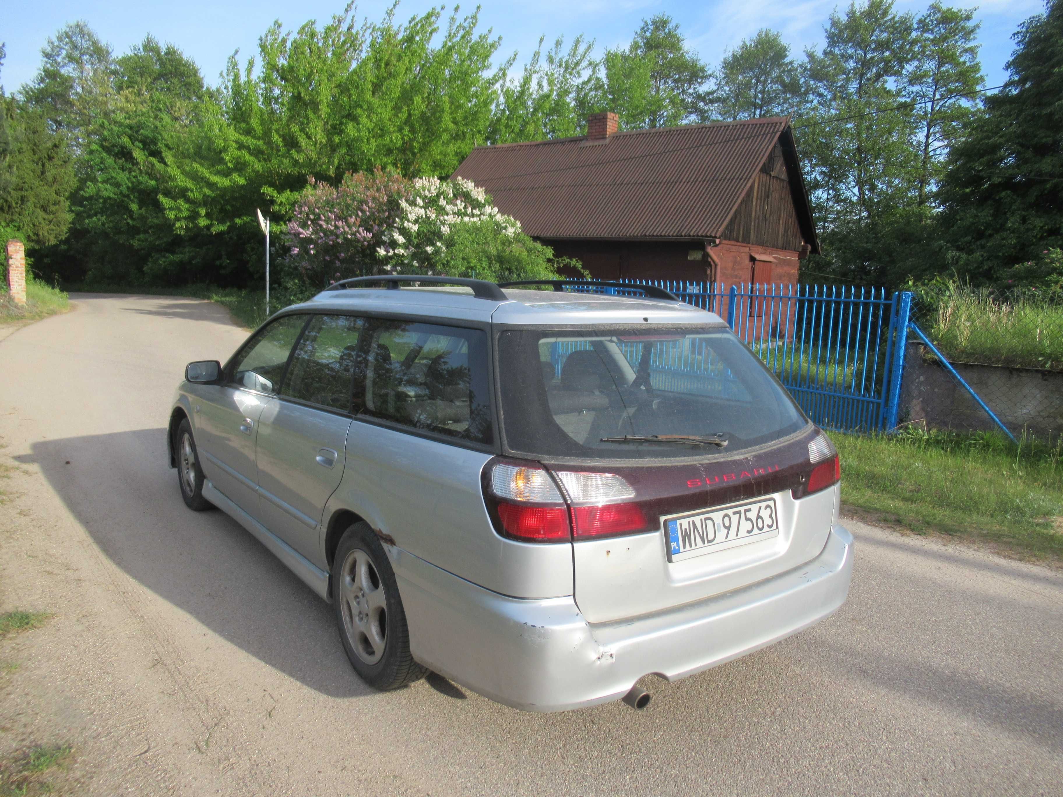 **SUBARU LEGACY 2.0 B reduktor napędy 4x4 oc+przegląd na rok **