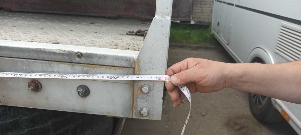 Najazd stalowo-aluminiowy do lawety