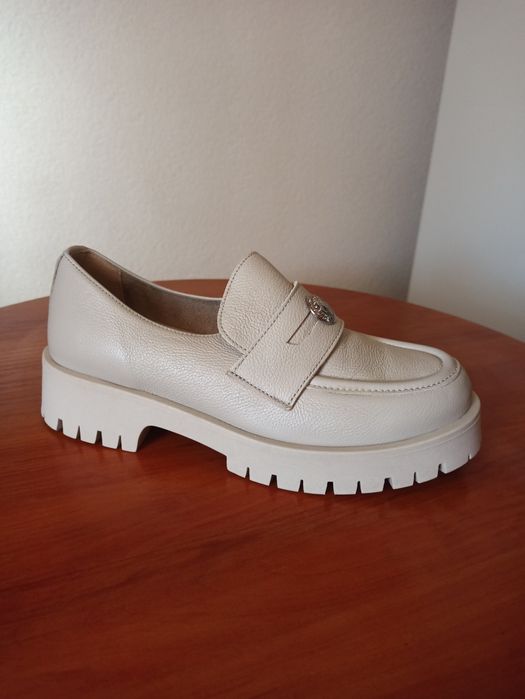 Mokasyny Rusin skóra naturalna r 39 nowe