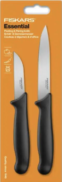Fiskars Набір  набор ножів 2 шт  Fiskars Essential