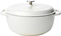 Panela de ferro fundido de 6,9 l para cozinhar e assar