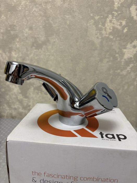 Смеситель для умывальника QT Mix CRM 161 латунный