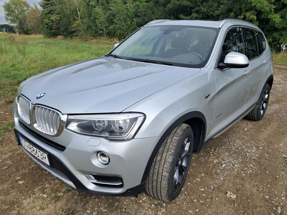 BMW X3 BMW X3 F25  XLine 2.0d Xdrive 190 KM Salon Polska